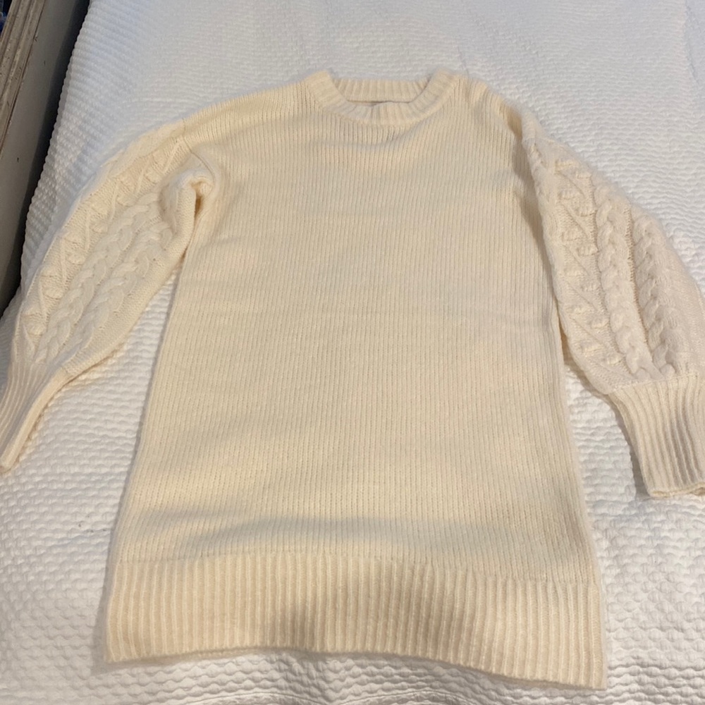 Target, a new day cable sleeved sweater dress